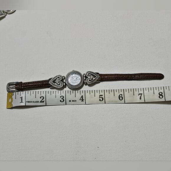Brighton Carolina Vintage Retired Brown‎ Leather Watch main image 6